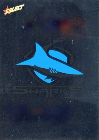 2026 NRL League Heroes Base Silver Foil - Base 040 Cronulla Sharks Logo