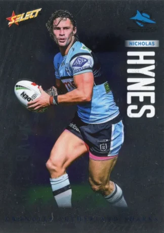 2026 NRL League Heroes Base Silver Foil - Base 044 Nicholas Hynes Cronulla Sharks