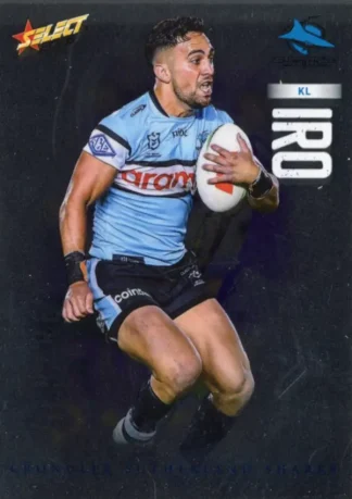 2026 NRL League Heroes Base Silver Foil - Base 045 KL Iro Cronulla Sharks
