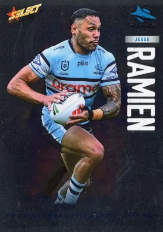 2026 NRL League Heroes Base Silver Foil - Base 050 Jesse Ramien Cronulla Sharks