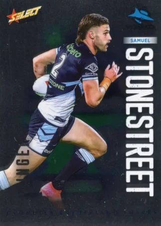 2026 NRL League Heroes Base Silver Foil - Base 051 Samuel Stonestreet Cronulla Sharks