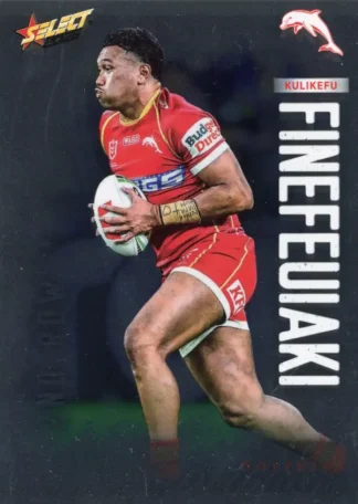 2026 NRL League Heroes Base Silver Foil - Base 056 Kulikefu Finefeuiaki Dolphins