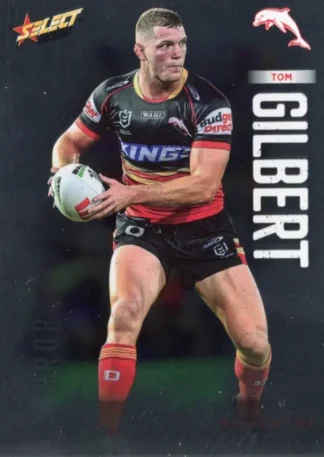 2026 NRL League Heroes Base Silver Foil - Base 057 Tom Gilbert Dolphins