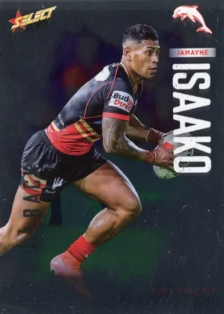2026 NRL League Heroes Base Silver Foil - Base 058 Jamayne Isaako Dolphins