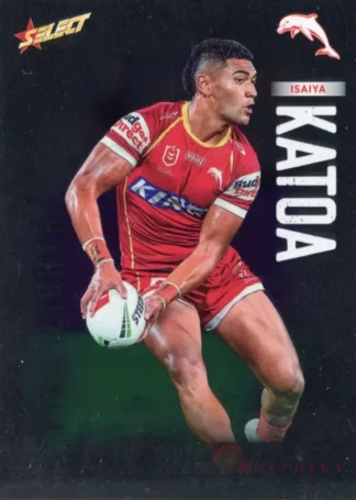 2026 NRL League Heroes Base Silver Foil - Base 059 Isaiya Katoa Dolphins