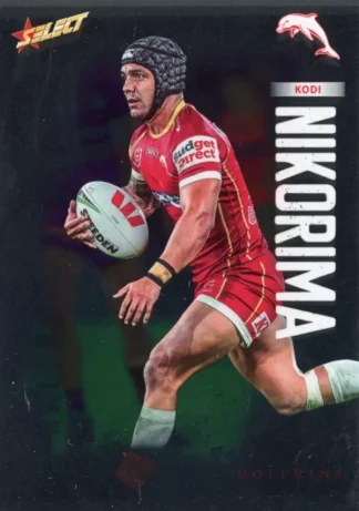 2026 NRL League Heroes Base Silver Foil - Base 062 Kodi Nikorima Dolphins