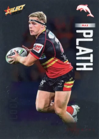 2026 NRL League Heroes Base Silver Foil - Base 063 Max Plath Dolphins