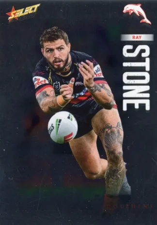 2026 NRL League Heroes Base Silver Foil - Base 064 Ray Stone Dolphins