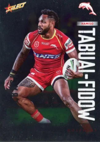 2026 NRL League Heroes Base Silver Foil - Base 065 Hamiso Tabuai-Fidow Dolphins