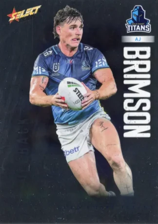 2026 NRL League Heroes Base Silver Foil - Base 067 AJ Brimson Gold Coast Titans