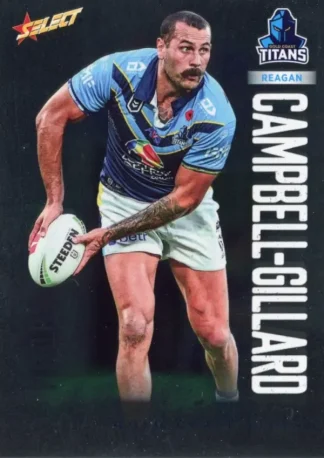 2026 NRL League Heroes Base Silver Foil - Base 069 Reagan Campbell-Gillard Gold Coast Titans