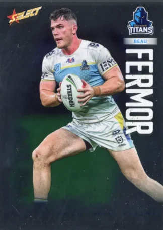 2026 NRL League Heroes Base Silver Foil - Base 072 Beau Fermor Gold Coast Titans