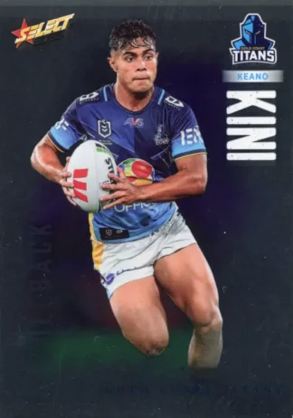 2026 NRL League Heroes Base Silver Foil - Base 076 Keano Kini Gold Coast Titans
