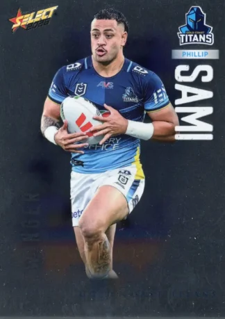 2026 NRL League Heroes Base Silver Foil - Base 077 Phillip Sami Gold Coast Titans
