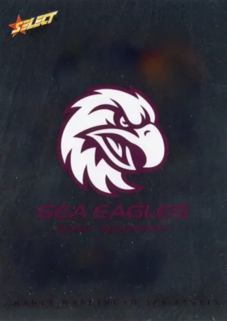 2026 NRL League Heroes Base Silver Foil - Base 079 Manly Sea Eagles Logo