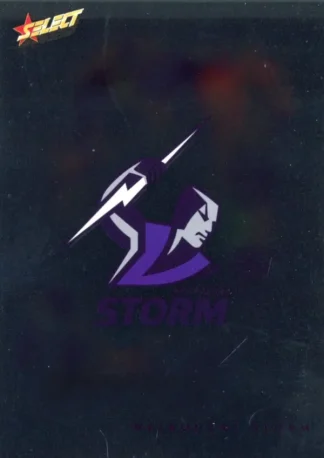 2026 NRL League Heroes Base Silver Foil - Base 092 Melbourne Storm Logo