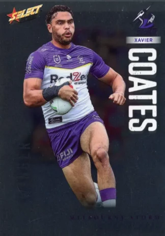 2026 NRL League Heroes Base Silver Foil - Base 094 Xavier Coates Melbourne Storm
