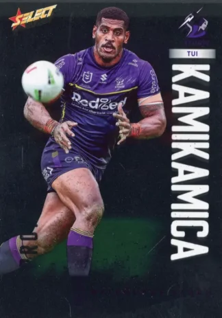 2026 NRL League Heroes Base Silver Foil - Base 098 Tui Kamikamica Melbourne Storm