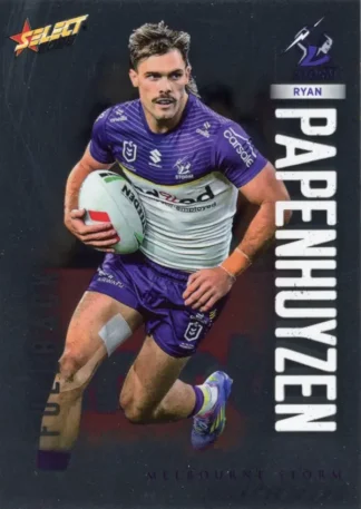 2026 NRL League Heroes Base Silver Foil - Base 101 Ryan Papenhuyzen Melbourne Storm
