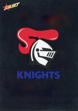 2026 NRL League Heroes Base Silver Foil - Base 105 Newcastle Knights Logo