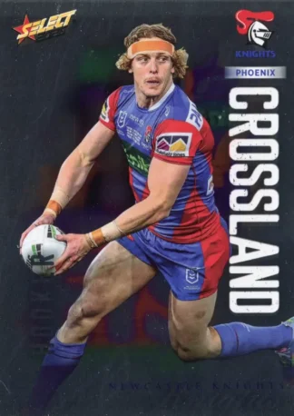 2026 NRL League Heroes Base Silver Foil - Base 108 Phoenix Crossland Newcastle Knights