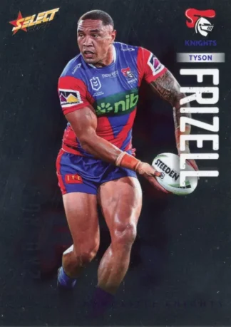 2026 NRL League Heroes Base Silver Foil - Base 109 Tyson Frizell Newcastle Knights