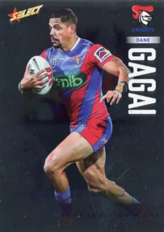 2026 NRL League Heroes Base Silver Foil - Base 110 Dane Gagai Newcastle Knights