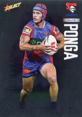 2026 NRL League Heroes Base Silver Foil - Base 114 Kalyn Ponga Newcastle Knights