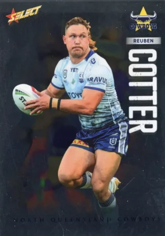 2026 NRL League Heroes Base Silver Foil - Base 120 Reuben Cotter North QLD Cowboys