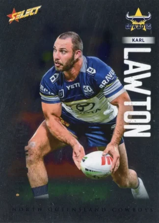 2026 NRL League Heroes Base Silver Foil - Base 124 Karl Lawton North QLD Cowboys