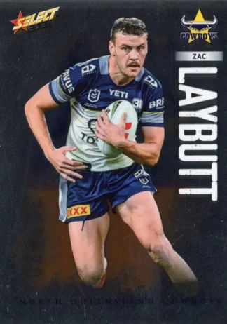 2026 NRL League Heroes Base Silver Foil - Base 125 Zac Laybutt North QLD Cowboys