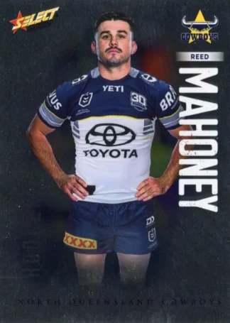 2026 NRL League Heroes Base Silver Foil - Base 126 Reed Mahoney North QLD Cowboys