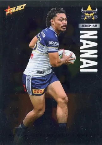 2026 NRL League Heroes Base Silver Foil - Base 127 Jeremiah Nanai North QLD Cowboys
