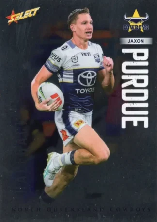 2026 NRL League Heroes Base Silver Foil - Base 128 Jaxon Purdue North QLD Cowboys