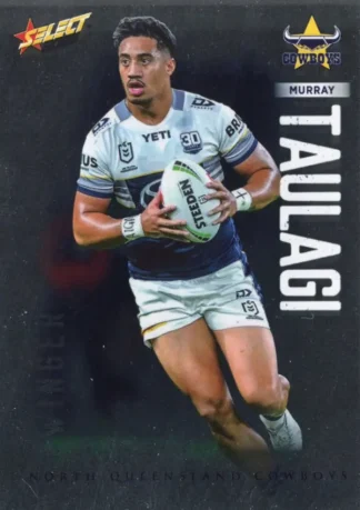2026 NRL League Heroes Base Silver Foil - Base 129 Murray Taulagi North QLD Cowboys