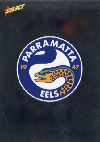 2026 NRL League Heroes Base Silver Foil - Base 131 Parramatta Eels Logo