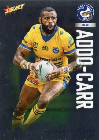 2026 NRL League Heroes Base Silver Foil - Base 132 Josh Addo-Carr Parramatta Eels