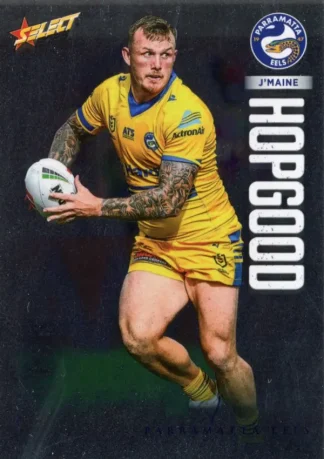 2026 NRL League Heroes Base Silver Foil - Base 133 J'maine Hopgood Parramatta Eels