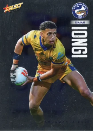 2026 NRL League Heroes Base Silver Foil - Base 134 Isaiah Iongi Parramatta Eels