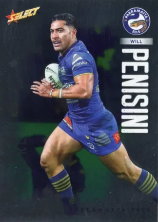 2026 NRL League Heroes Base Silver Foil - Base 139 Will Penisini Parramatta Eels
