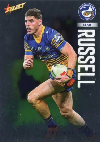 2026 NRL League Heroes Base Silver Foil - Base 140 Sean Russell Parramatta Eels