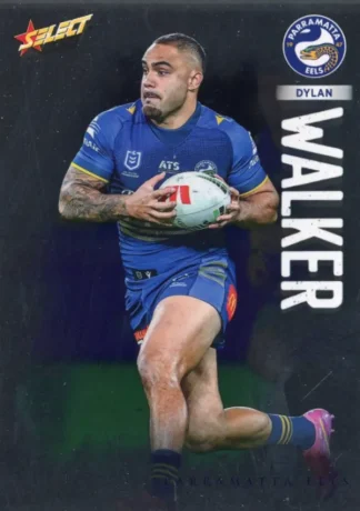 2026 NRL League Heroes Base Silver Foil - Base 142 Dylan Walker Parramatta Eels