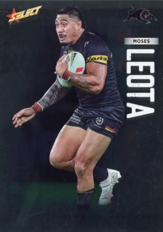 2026 NRL League Heroes Base Silver Foil - Base 148 Moses Leota Penrith Panthers