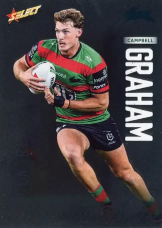 2026 NRL League Heroes Base Silver Foil - Base 159 Campbell Graham South Sydney Rabbitohs