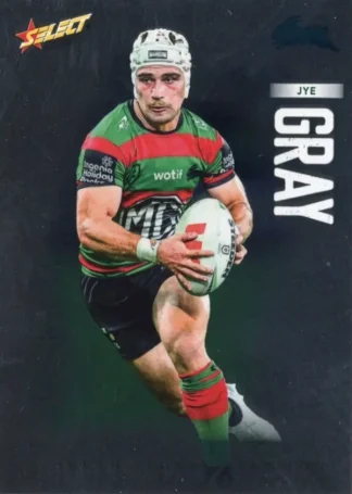 2026 NRL League Heroes Base Silver Foil - Base 160 Jye Gray South Sydney Rabbitohs