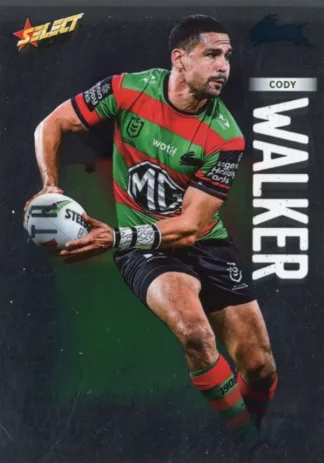 2026 NRL League Heroes Base Silver Foil - Base 166 Cody Walker South Sydney Rabbitohs