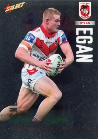 2026 NRL League Heroes Base Silver Foil - Base 172 Dylan Egan St George Dragons