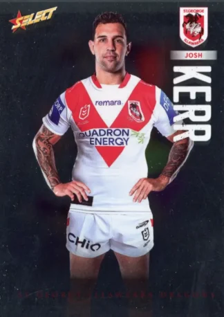 2026 NRL League Heroes Base Silver Foil - Base 177 Josh Kerr St George Dragons