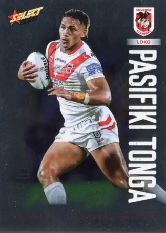 2026 NRL League Heroes Base Silver Foil - Base 180 Loko Pasifiki Tonga St George Dragons