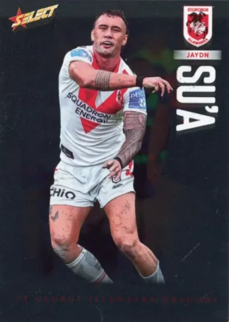 2026 NRL League Heroes Base Silver Foil - Base 181 Jaydn Su`a St George Dragons